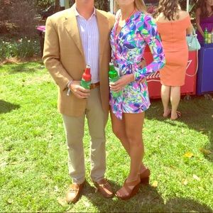 Lilly Pulitzer Tiki Wrap Romper